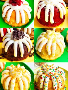 Easy Mini Bundt Cake Recipes With Cake Mix Collage