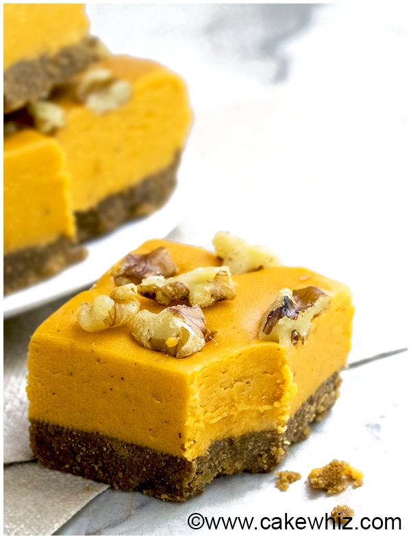 Easy Pumpkin Fudge Recipe {With Gingersnap Crust} CakeWhiz