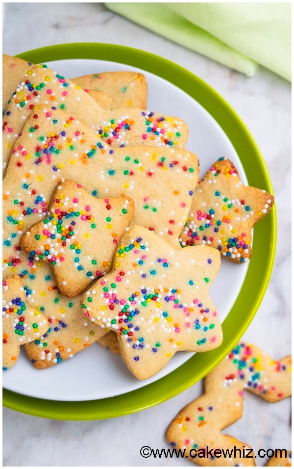 Funfetti Sugar Cookies (Cut Out Recipe) - CakeWhiz