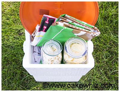 Homemade Football Gift Basket 14