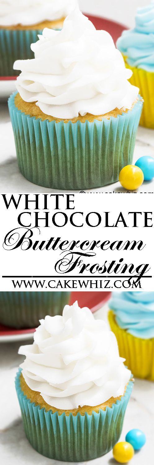 White Chocolate Buttercream Frosting - CakeWhiz