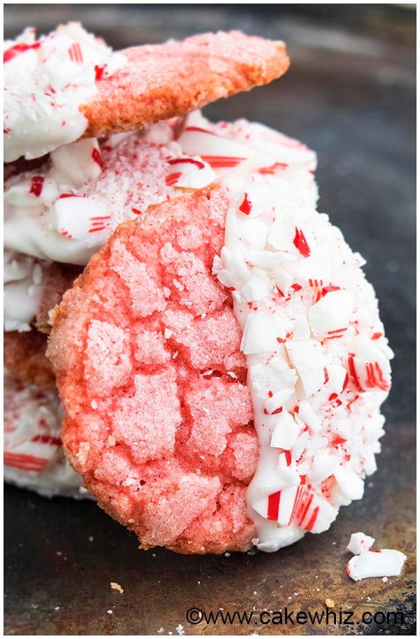 White Chocolate Peppermint Cookies Recipe 