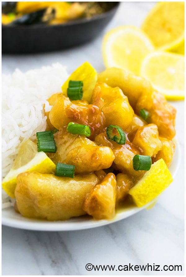 Chinese Lemon Chicken Recipe (Asian Lemon Chicken) 9