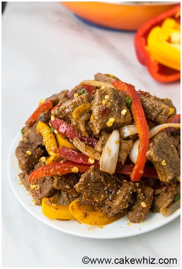 One Pan Spicy Beef Stir Fry Recipe 4