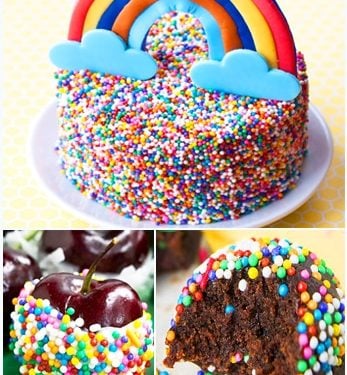 3 Easy Rainbow Cake Designs - British Girl Bakes