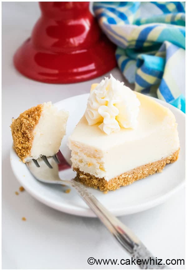 New York Cheesecake Recipe No Water Bath - CakeWhiz
