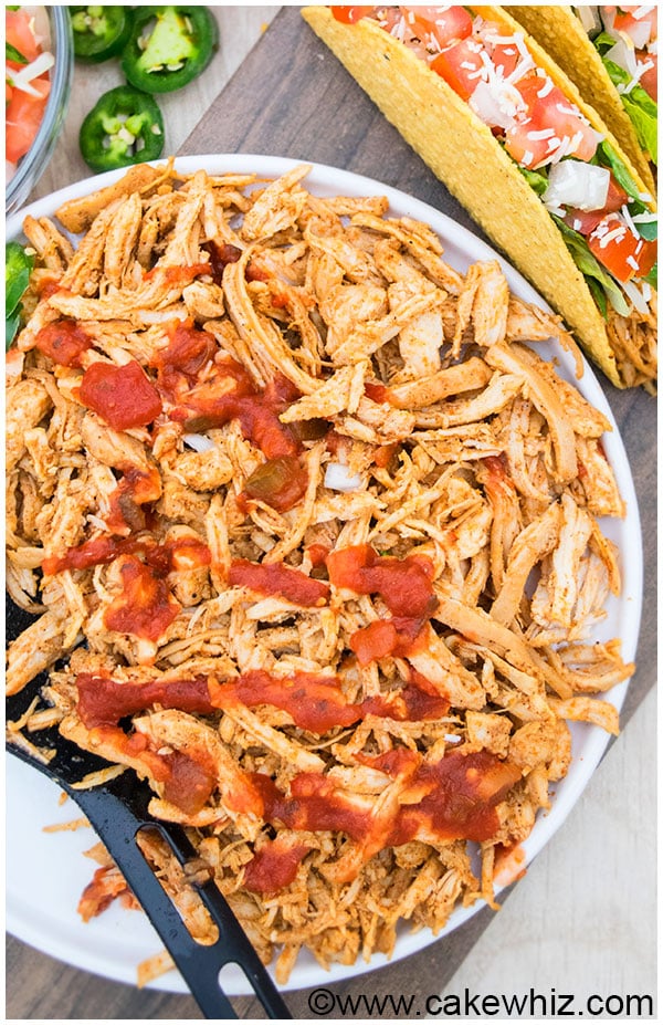 Shredded Chicken Tacos CakeWhiz