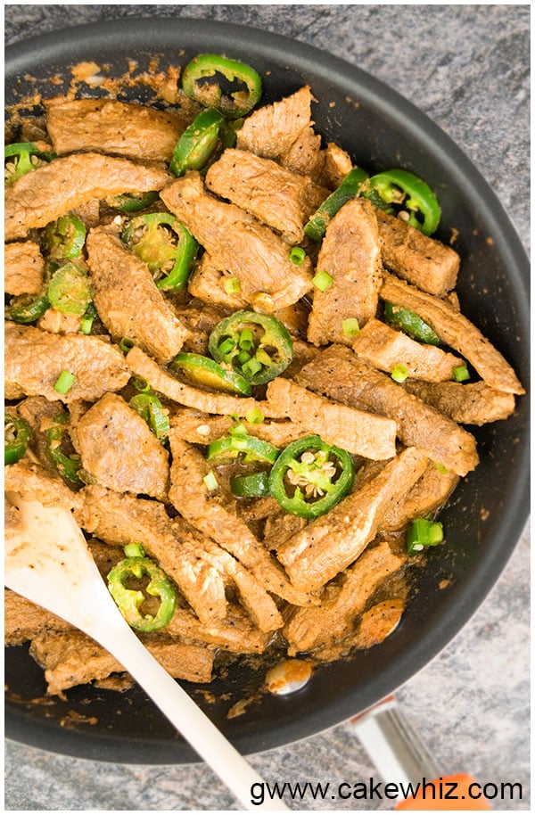 Jalapeno Beef (Easy 30 Minute Meal)