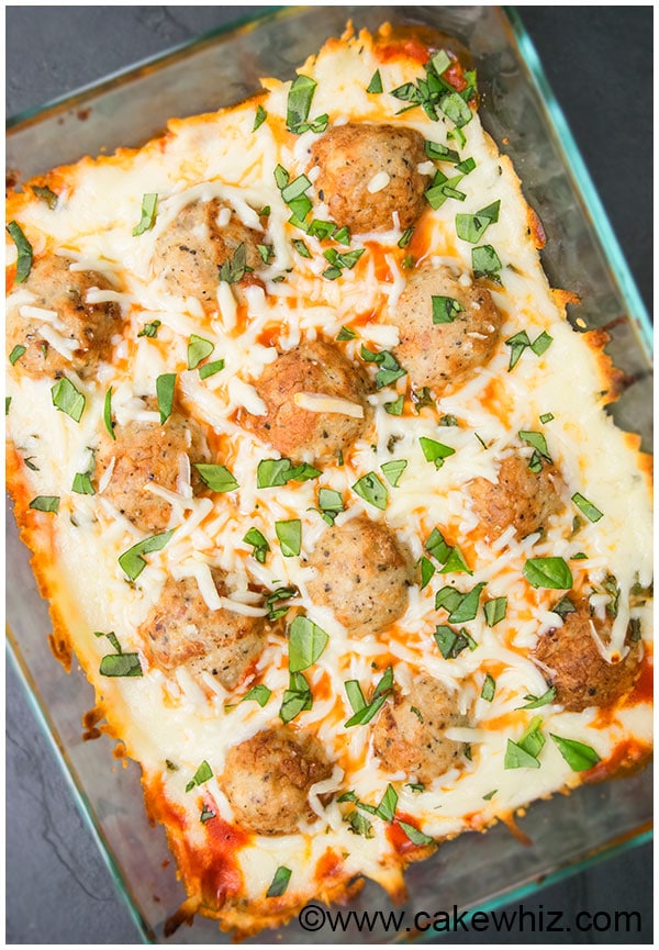 Meatball Parmesan Bake 5