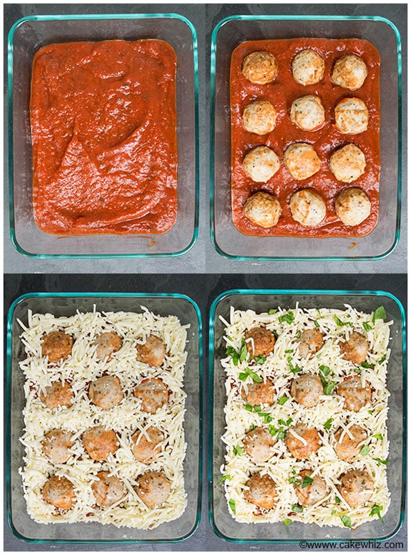 Meatball Parmesan Bake (Quick Weeknight Dinner)