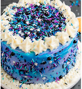 Cosmo Birthday Cake - CakeCentral.com