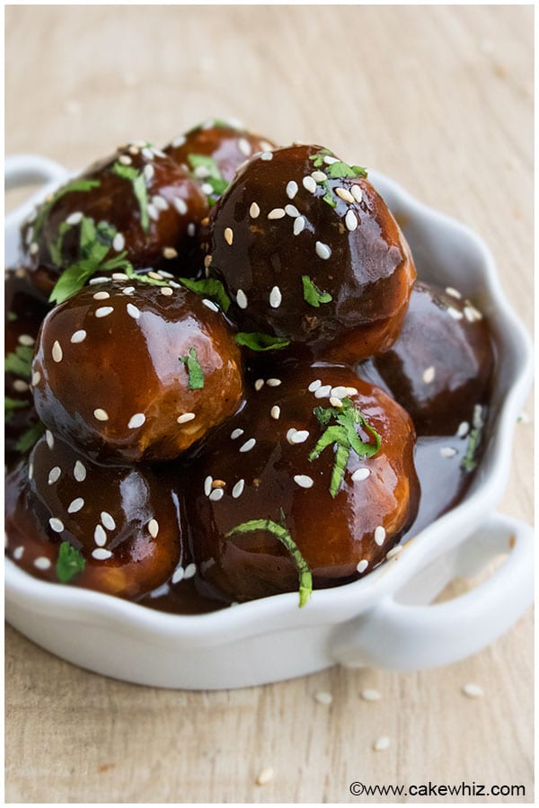 Korean BBQ Meatballs Recipe