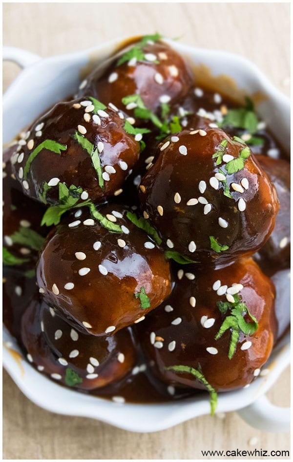 Korean Meatballs (Easy Appetizer)