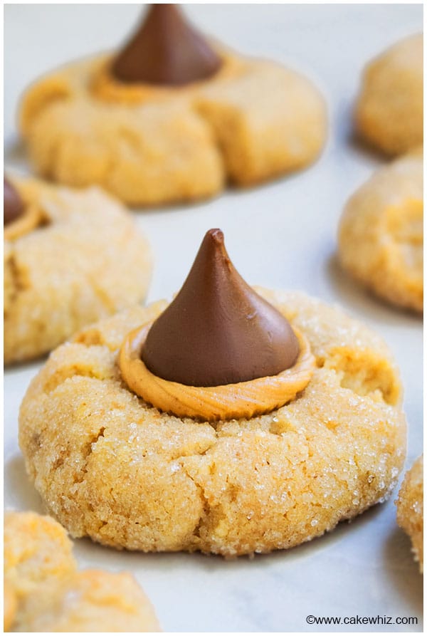 Classic Peanut Butter Blossoms (Peanut Butter Thumbprint Cookies)