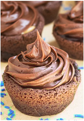 How To Make Brownie Bowls With Cupcake Pan Or Muffin Pan