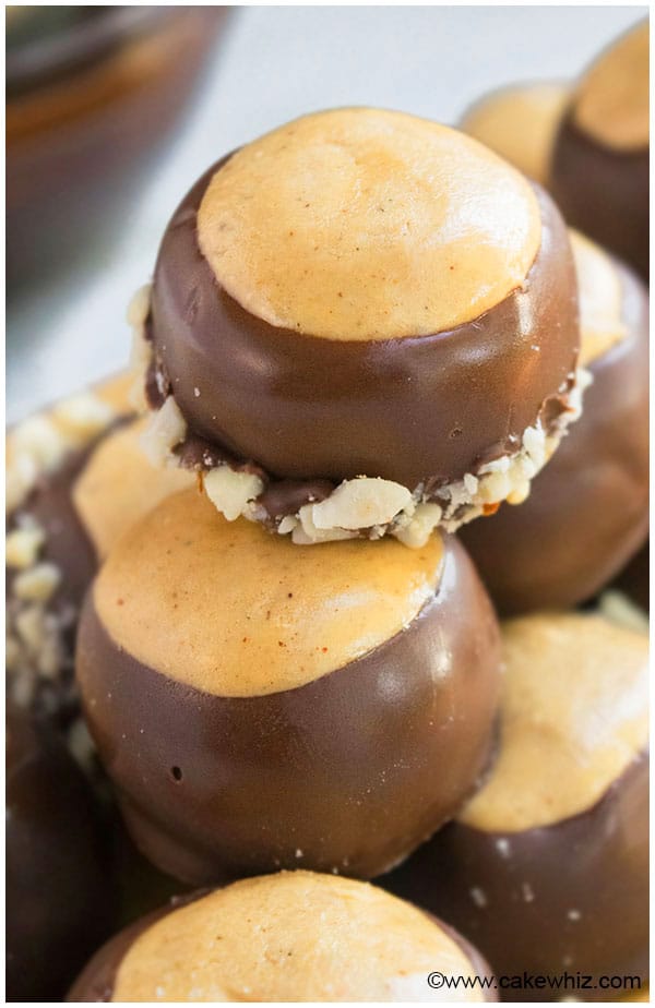 No Bake Buckeye Recipe (Chocolate Peanut Butter Balls)