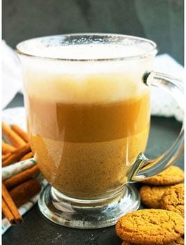 Homemade Gingerbread Latte Recipe- Quick and Easy