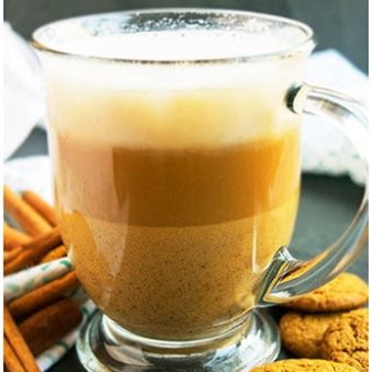 Homemade Gingerbread Latte Recipe- Quick and Easy