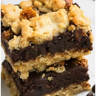 Easy Chocolate Oatmeal Bars Recipe (Chocolate Crumb Bars Recipe)