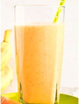 Easy Banana Mango Smoothie Recipe