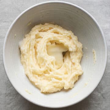 Creamed butter and sugar in large bowl. 