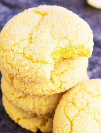 Soft and Chewy Lemon Cookies