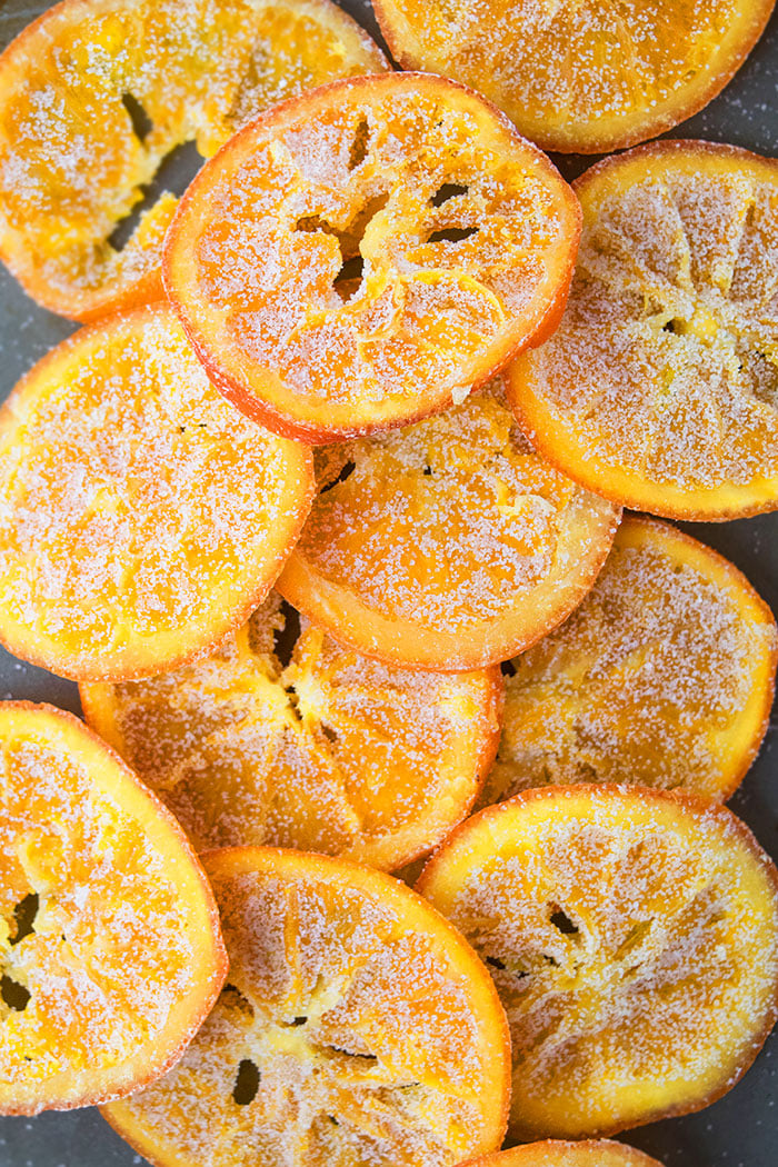 Homemade Orange Candy Slices