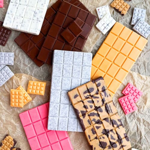 Mini Chocolate Bar Silicone Mold 