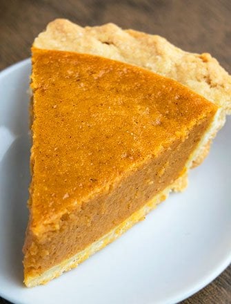 homemade pumpkin pie recipe