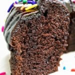 Easy Chocolate Bundt Cake Recipe From Scratch