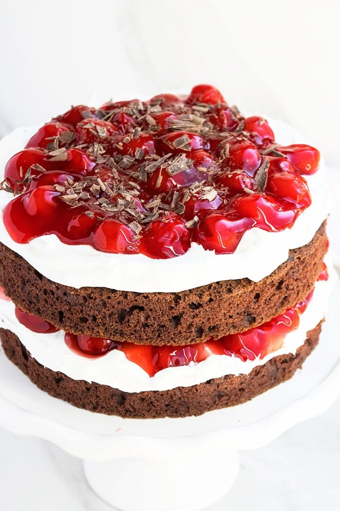 Easy Black Forest Cake With Cake Mix CakeWhiz