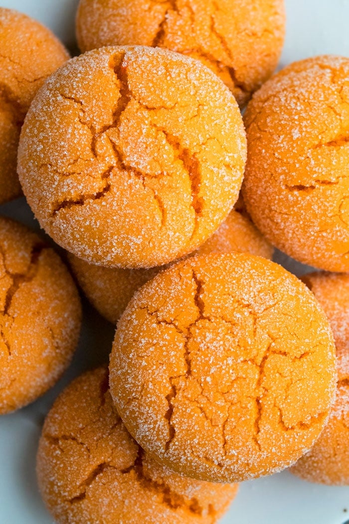 Orange Cookies {With Cake Mix} CakeWhiz