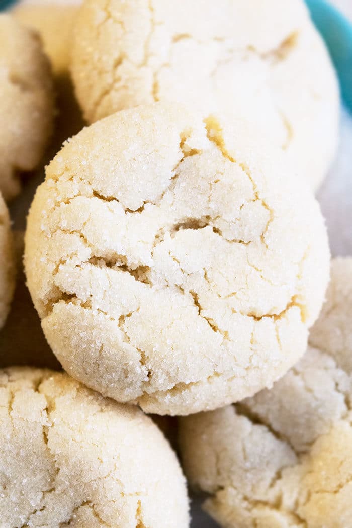 Soft and Chewy Sugar Cookies 