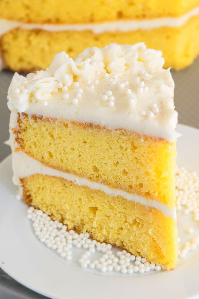 Favorite Vanilla Bean Cake - I Scream for Buttercream