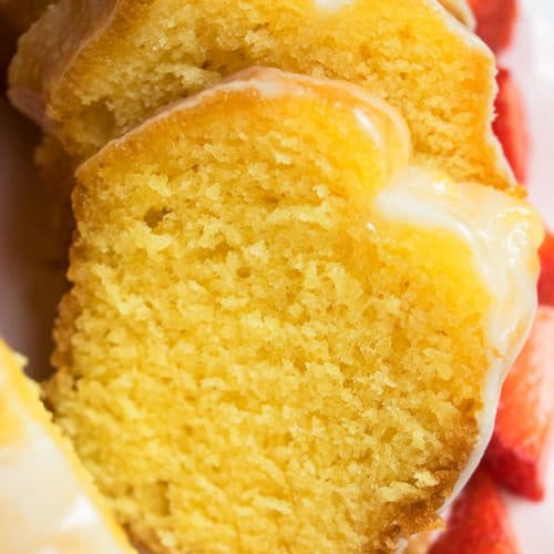 Lemon Bundt Cake {using Cake Mix!} - The Seasoned Mom