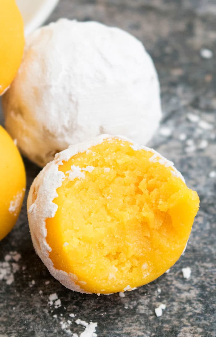Easy Cake Ball Recipe (Lemon Truffles)