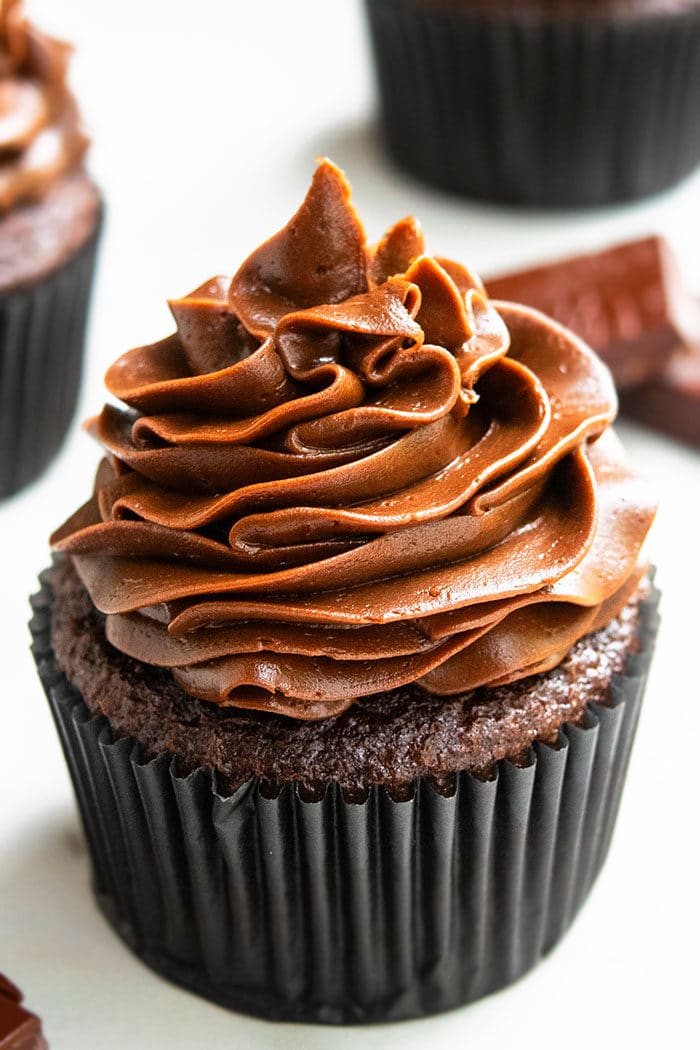 Homemade Chocolate Cupcakes From Scratch