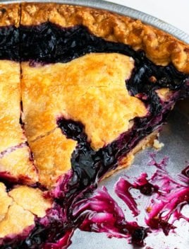 Easy Blueberry Pie Recipe From Scratch
