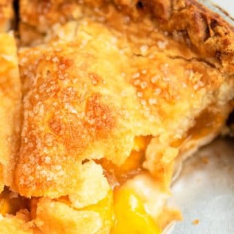 Easy Homemade Peach Pie Recipe From Scratch