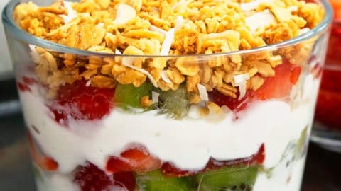 Fruit and Yogurt Parfait
