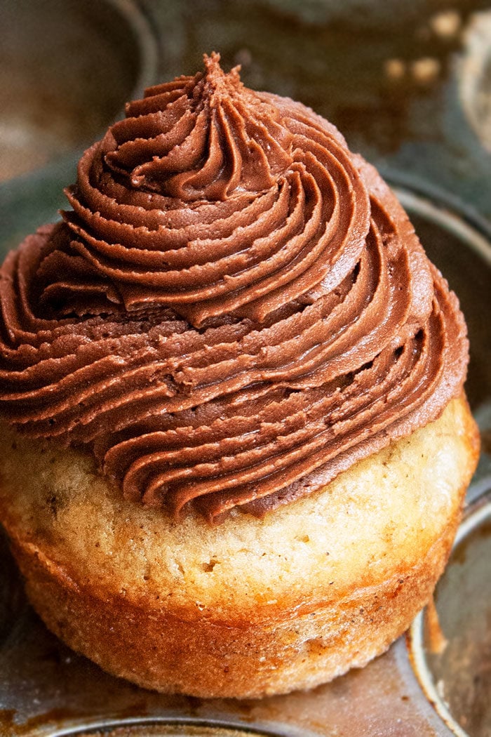 Homemade Chocolate Cream Cheese Frosting with Cocoa Powder
