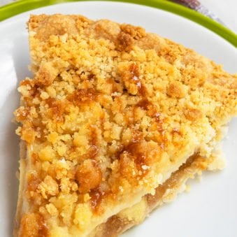 Easy Apple Crumble Pie Recipe