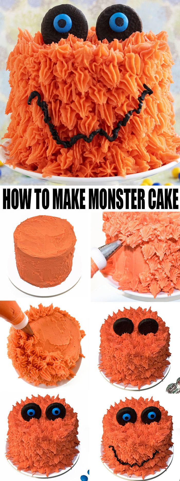 How to Make Monster Cake- Step by Step Instructions