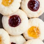 Jam Thumbprint Cookies From Scratch