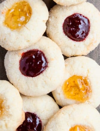 Jam Thumbprint Cookies From Scratch