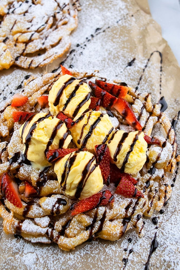 Funnel Cake Pouring Pitchers