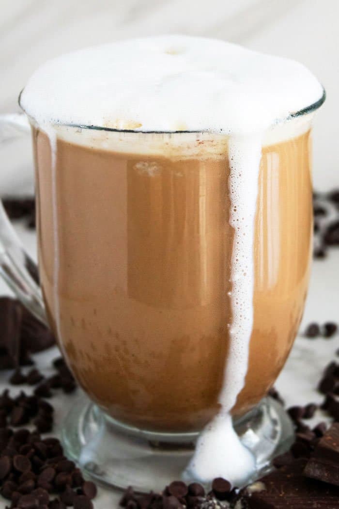 Homemade Mocha Latte - CakeWhiz