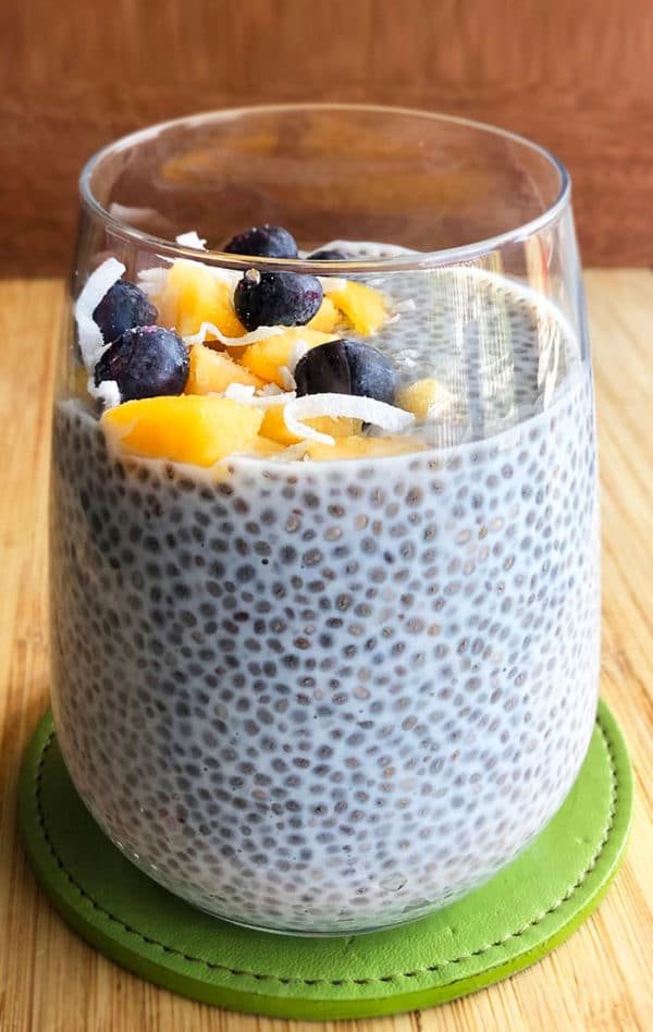 Chia Seed Pudding {4 Ingredients} - CakeWhiz