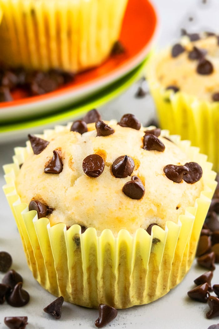 Chocolate Chip Muffins Cakewhiz