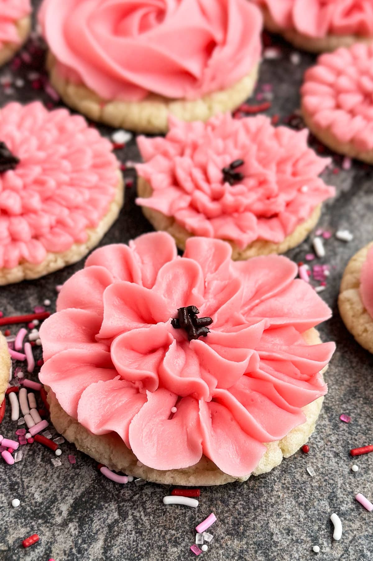 Closeup Shot of Decorated Cookie.